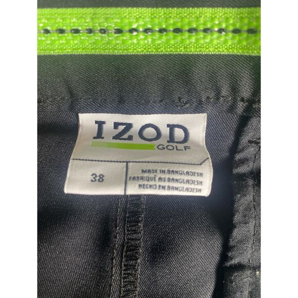 Mens Izod Black Golf Shorts size 38 - Picture 3 of 5